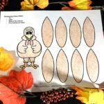 Thanksgiving Number Bonds In Thanksgiving Turkey Pattern Worksheets