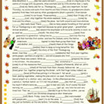 Thanksgiving Origins And Celebration…: English Esl Worksheets Pdf In Thanksgiving Grammar Worksheet