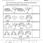 Thanksgiving Patterns Worksheet   Free Printable, Digital, & Pdf In Free Printable Kindergarten Thanksgiving Worksheet