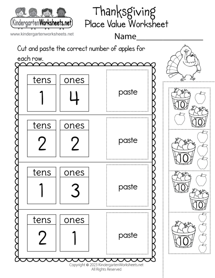 Thanksgiving Counting Worksheets For Preschoolers Thanksgiving Counting Worksheets For Preschoolers