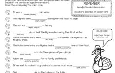 Thanksgiving Reading Comprehension Passages And Activities inside Thanksgiving Worksheets 3rd Grade