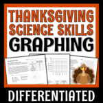 Thanksgiving Science Worksheet: Practice Graphing   Flying Colors Pertaining To Science Thanksgiving Worksheets