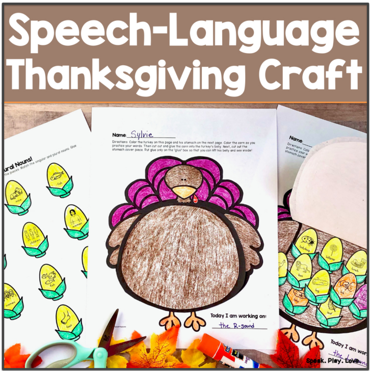 Thanksgiving Articulation Worksheets Thanksgiving Articulation Worksheets
