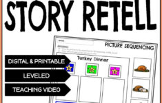Thanksgiving Story Retell And 3 Picture Sequencing – Grasphopper throughout Thanksgiving Sequencing Worksheet
