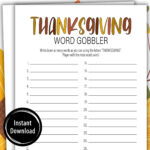 Thanksgiving Word Game | How Many Words Can You Make From In How Many Words Can You Make Out Of Thanksgiving Worksheet