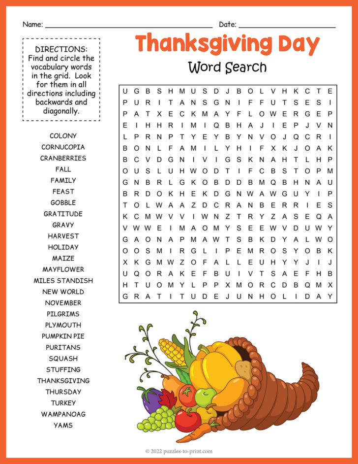 Thanksgiving Word Scramble Worksheet Thanksgiving Word Scramble Worksheet