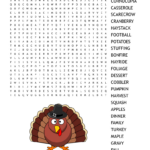 Thanksgiving Word Search   Wordmint Regarding Thanksgiving Word Search Worksheets