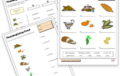 Thanksgiving Worksheets – Esl Flashcards in Free Printable Esl Thanksgiving Worksheets