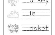 Thanksgiving Worksheets For Preschool - The Teaching Aunt regarding Thanksgiving Worksheet Activities