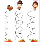 Thanksgiving Worksheets For Preschool   The Teaching Aunt Within Thanksgiving Tracing Worksheets Preschool