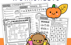 Thanksgiving Worksheets (Free Printables) - Superstar Worksheets throughout Thanksgiving Worksheets For Elementary Students