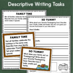 Thanksgiving Writing Prompts Opinion Narrative Descriptive Creative Intended For Thanksgiving Creative Writing Worksheets