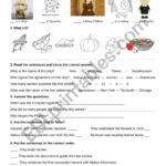 The First Thanksgiving   Esl Worksheetedemianova Regarding The First Thanksgiving Worksheets Lessons And Printables