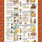 The First Thanksgiving Quiz (With Answers)   Esl Worksheetmaguyre For Thanksgiving Worksheet Answers