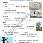 The Story Of Thanksgiving   Esl Worksheetsorciã¨re Regarding The Real Story Of Thanksgiving Worksheet