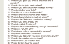 100+ Christmas Riddles For Kids That Spark Holiday Joy pertaining to Christmas Riddles Worksheets