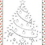 12 Free Christmas Dot To Dot Worksheets (Connect The Dots) For Free Christmas Connect The Dots Worksheets Printable