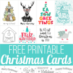 160 Free Printable Christmas Cards For 2025 Inside Christmas Cards Worksheets Printable