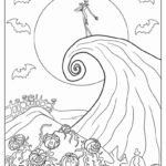 22 Nightmare Before Christmas Coloring Pages (Free Pdfs) Inside Night Before Christmas Worksheets