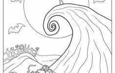 22 Nightmare Before Christmas Coloring Pages (Free Pdfs) inside Night Before Christmas Worksheets