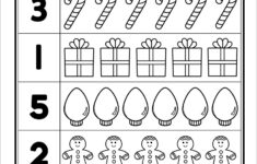 25 Christmas No Prep Worksheets &amp; Activities For Preschool And with regard to Christmas Counting Worksheets Preschool