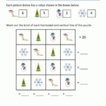 2Nd Grade Christmas Math Worksheets Regarding Christmas Math Worksheets For 2nd Grade