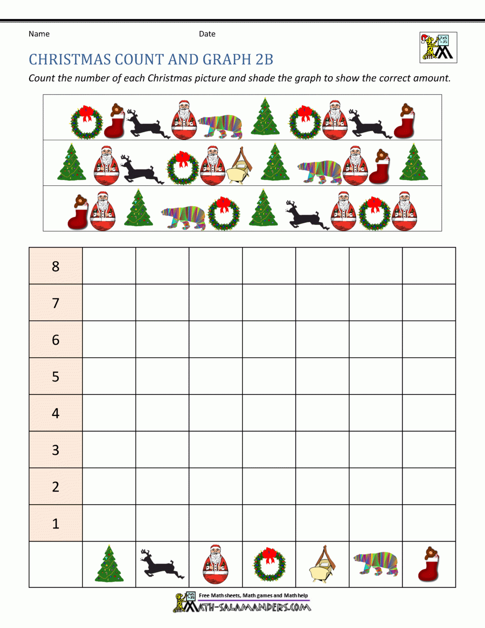 2Nd Grade Christmas Math Worksheets - Worksheets Library in 2Nd Grade Christmas Worksheets
