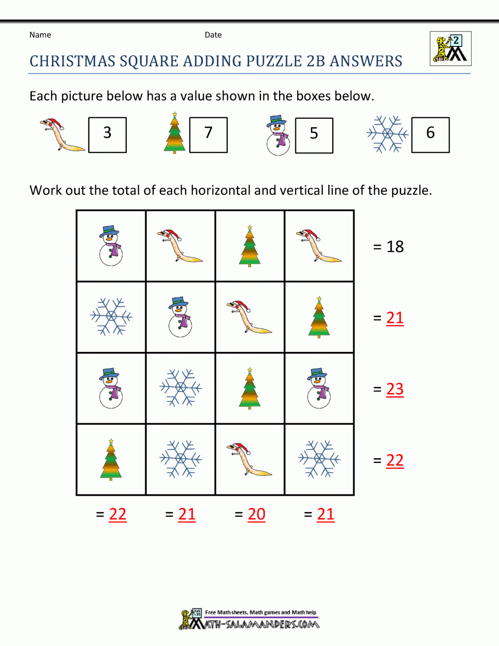 2Nd Grade Christmas Math Worksheets - Worksheets Library with regard to Christmas Math Worksheets 2nd Grade
