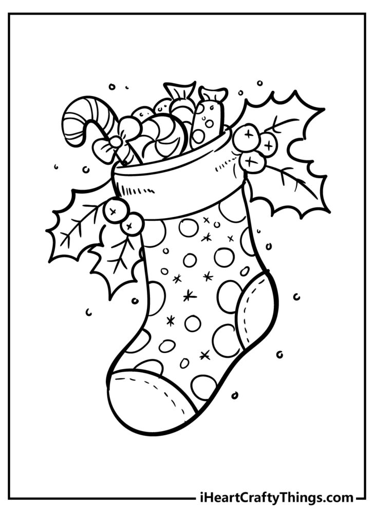 Free Christmas Coloring Worksheets