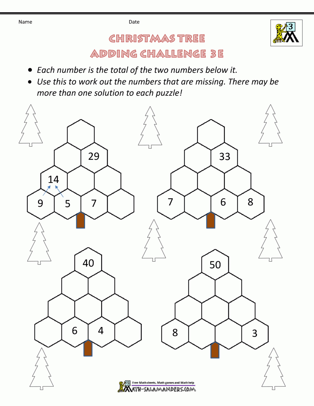 3Rd Grade Christmas Math Worksheets regarding Christmas Worksheets For 3rd Grade