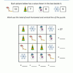 3Rd Grade Christmas Math Worksheets With Regard To Christmas Math Worksheets 3Rd Grade