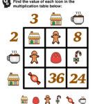 5 Awesome Christmas Math Activities For 5Th Grade — Mashup Math Inside Christmas Themed Multiplication Worksheets