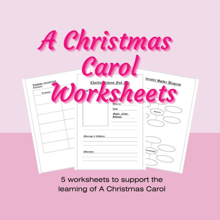 A Christmas Carol Literary Devices Worksheets A Christmas Carol Literary Devices Worksheets