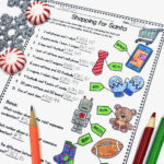 5 Fun Christmas Math Worksheets For Upper Elementary Classrooms Within Christmas Shopping Math Worksheets