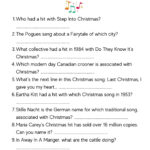 50 Christmas Quiz Questions + Printable Picture Rounds: 2025 Regarding Christmas Carol Trivia Worksheets