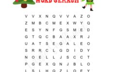 6 Fun Christmas Word Search Free Printables - Cassie Smallwood inside Christmas Word Search Worksheets