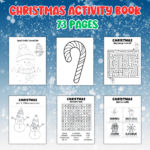 6 Fun Christmas Word Search Free Printables   Cassie Smallwood With Regard To Free Christmas Puzzle Worksheets