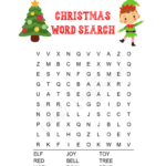6 Fun Christmas Word Search Free Printables   Cassie Smallwood With Word Search Worksheets Christmas