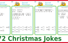 72 Christmas-Themed Secret Message Jokes And Riddles – The Trip with regard to Christmas Hidden Message Worksheets