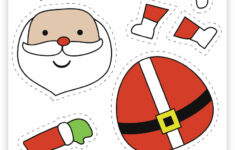 8 Free Printable Christmas Themed Cut And Paste Projects - Pjs And pertaining to Free Printable Christmas Cut and Paste Worksheets