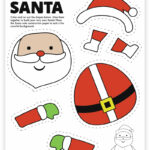 8 Free Printable Christmas Themed Cut And Paste Projects   Pjs And Regarding Color Cut And Paste Christmas Worksheets