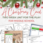 A Christmas Carol Activities Worksheets For The Play Version Within A Christmas Carol Activities And Worksheets