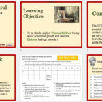 A Christmas Carol   Thomas Malthus | Teaching Resources In A Christmas Carol Context Worksheets