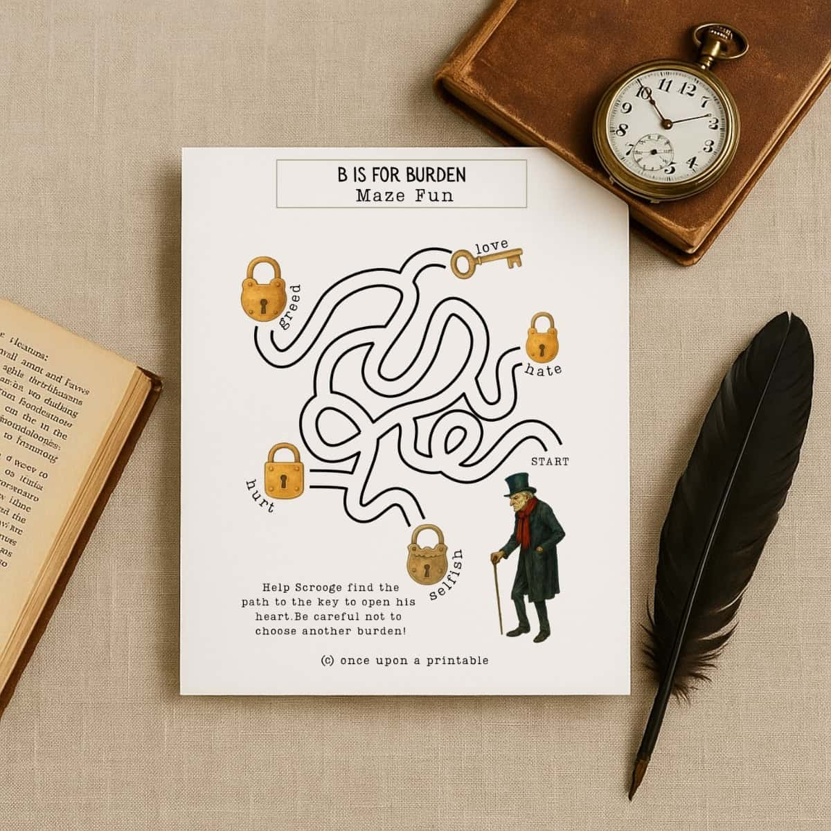 A Christmas Carol Worksheets (Free Printables) - Once Upon A Printable inside A Christmas Carol Symbols Worksheets Answers