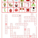 A Christmas Crossword Crossword: English Esl Worksheets Pdf & Doc In Christmas Crossword Worksheets