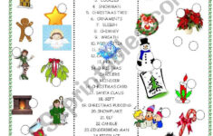 All About Christmas Worksheet - Matching - Esl Worksheetkarateunsu with regard to All About Christmas Worksheets