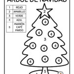 Árboles De Navidad   Spanish Christmas Trees | Madeteachers Regarding Christmas Worksheets In Spanish