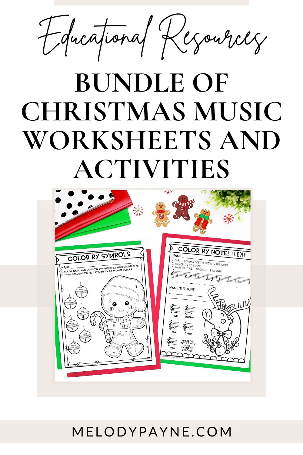 Bundle Of 4 Awesome Christmas Music Worksheets And Activities intended for Christmas Music Worksheets Free
