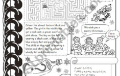 Christmas Activities – Esl Worksheetmarylin with regard to Esl Christmas Adults Worksheets