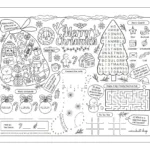 Christmas Activity Sheet – Worksheet Shop With Christmas Worksheets And Puzzles